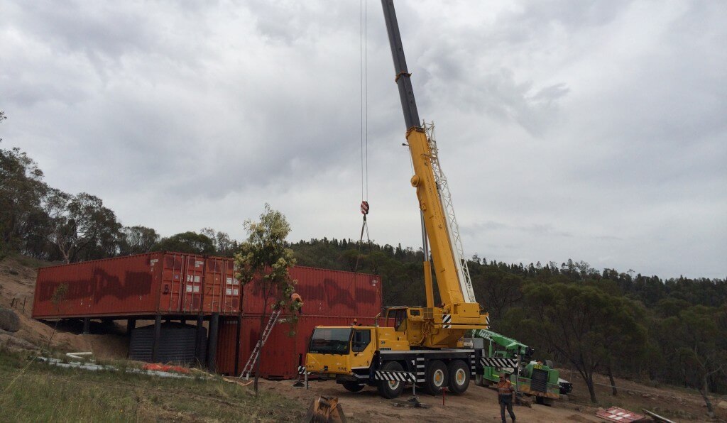 Building Project of a Container Home